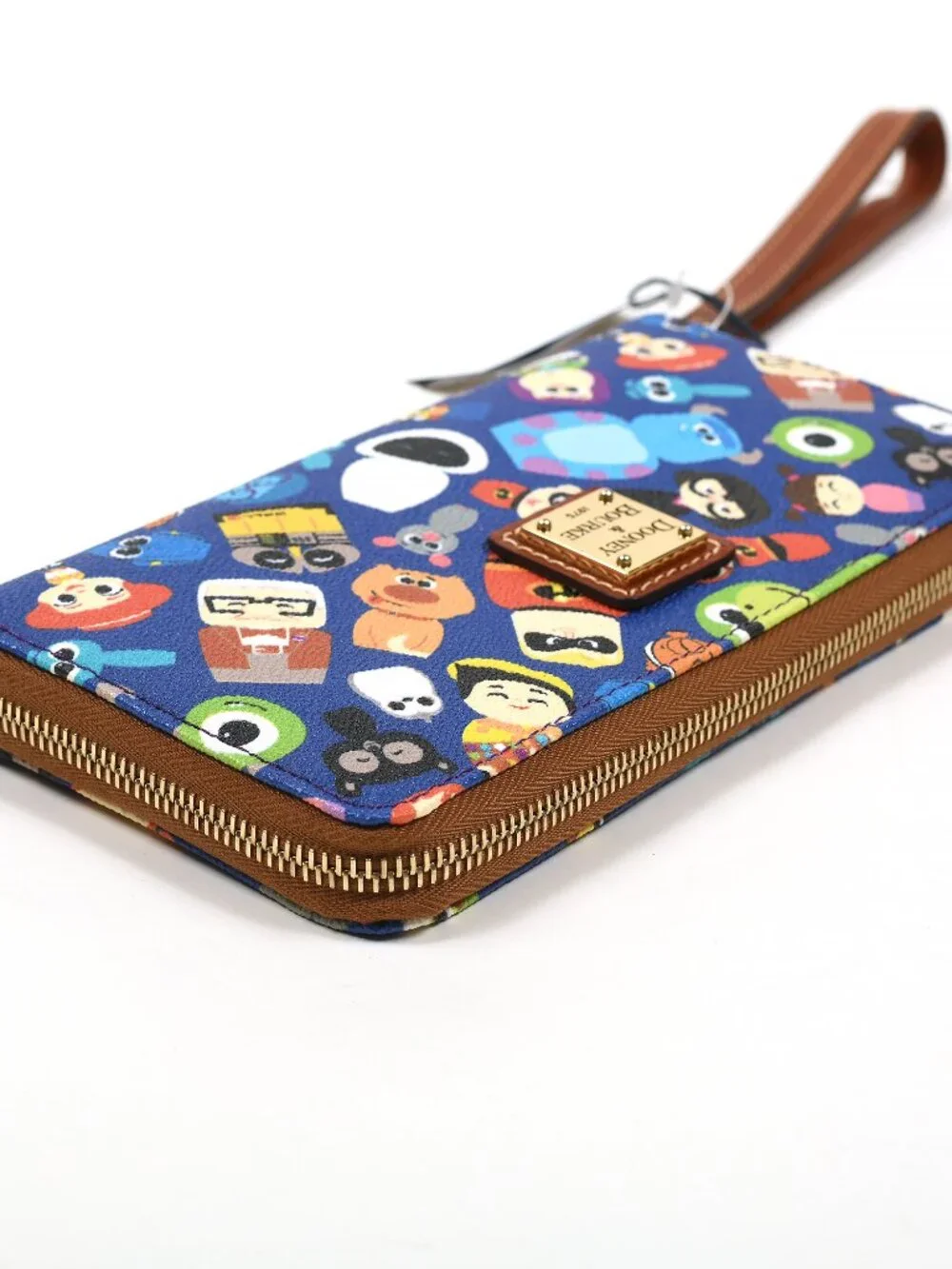 Disney Dooney & Bourke 2018 Pixar Fest Zip Around Wallet Wristlet NWT W18PX0126